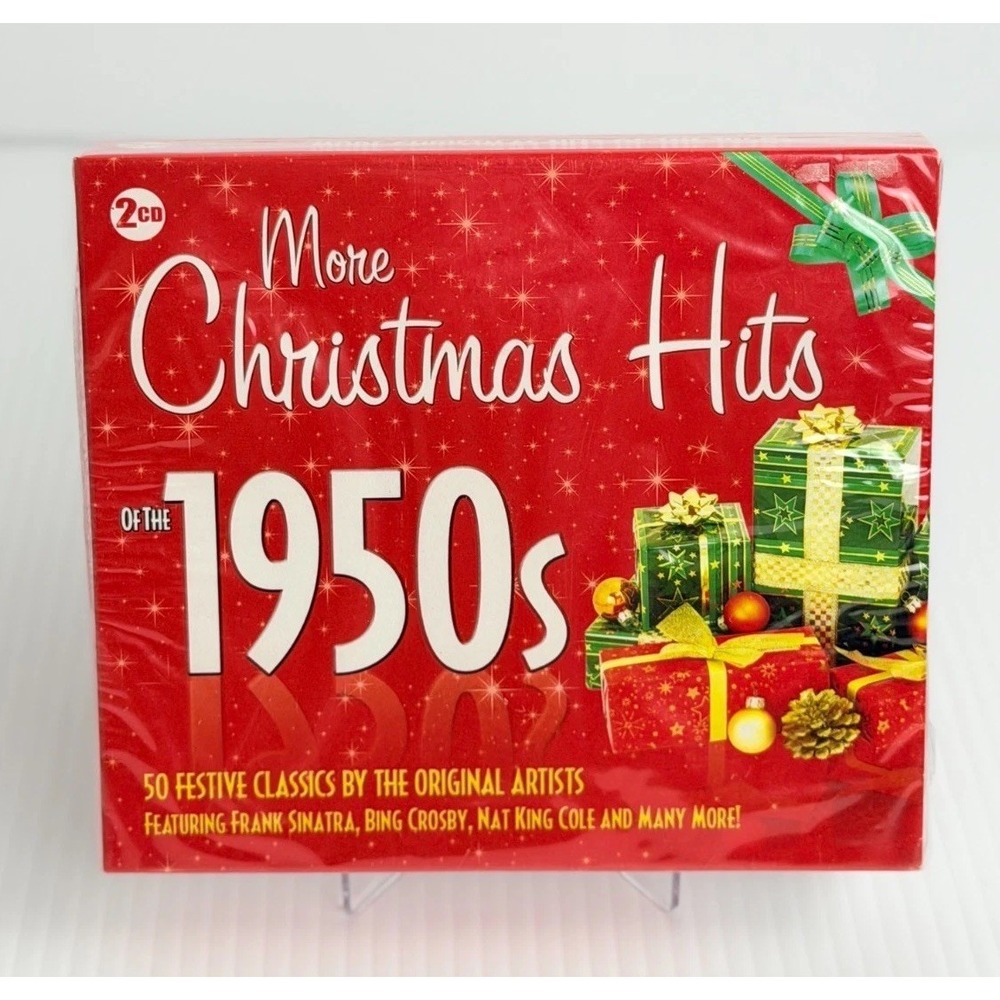More Christmas Hits of the 1950s 2 CD Set Sealed Holiday Music Original Artists